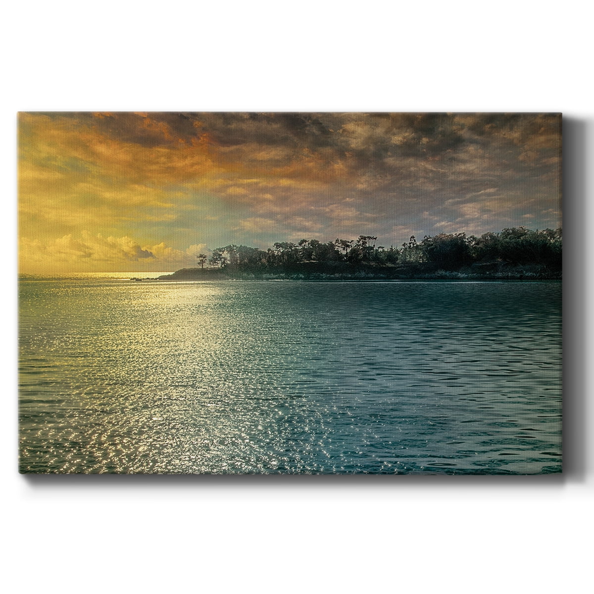 Wexford Home Mystic Island Premium Gallery Wrapped Canvas, 32" x 48" - Ready to Hang