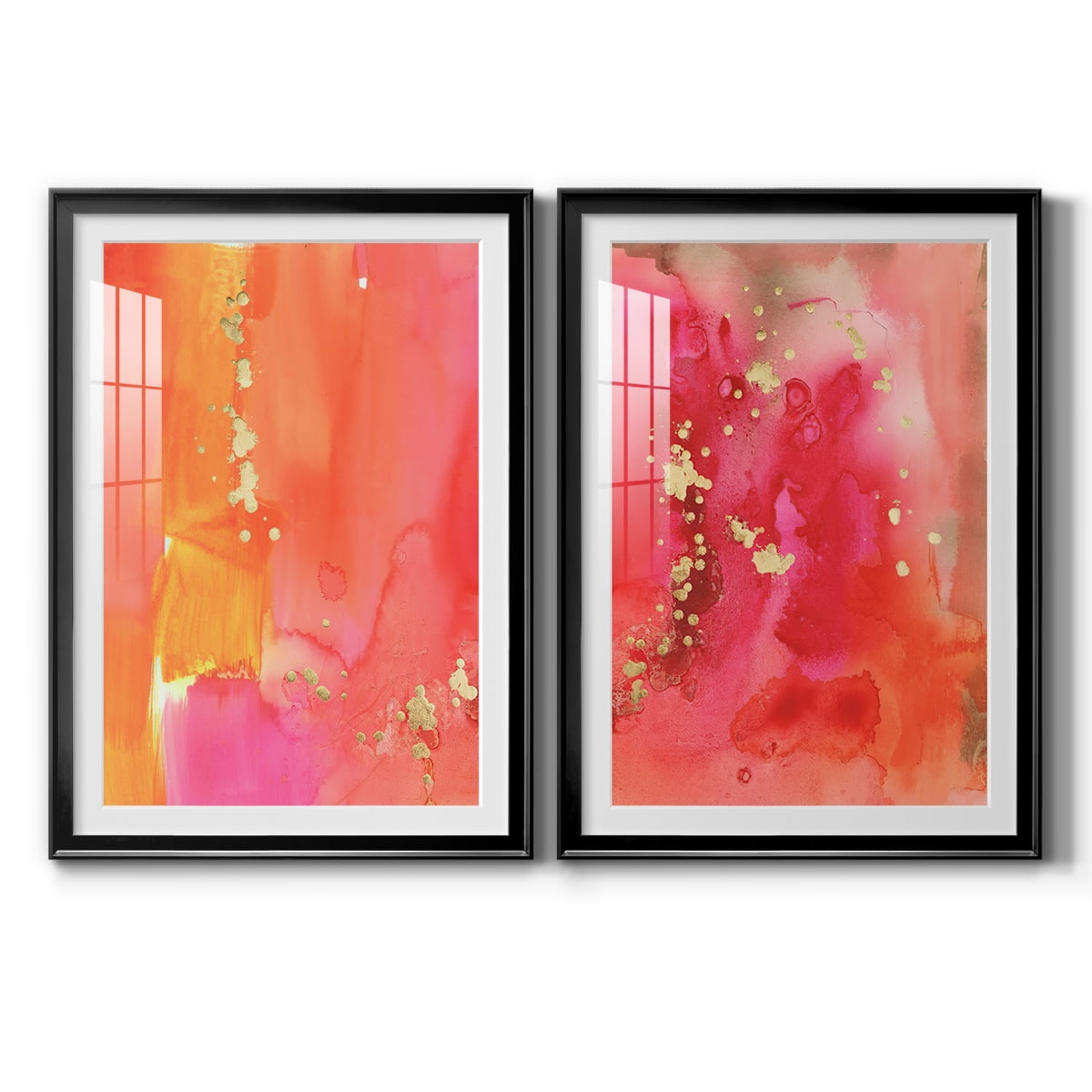 Wexford Home Mythological III Premium Framed Print, 30.5" x 42.5" - Ready to Hang, Black (Set of 2)