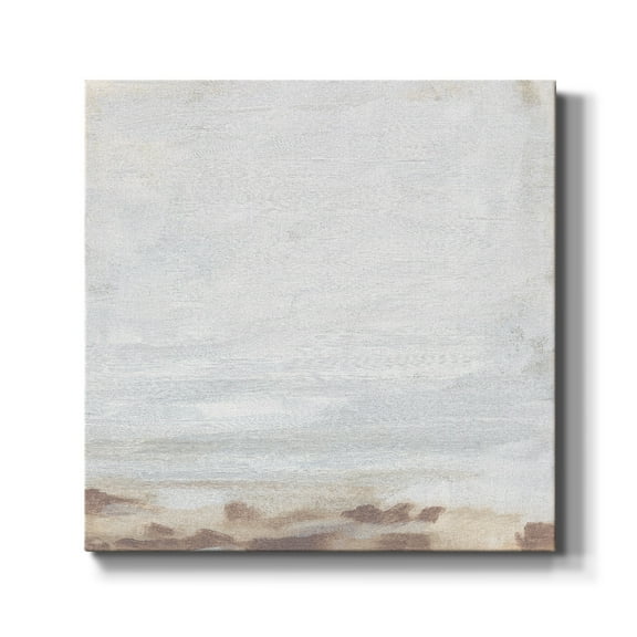 Wexford Home Neutral Breakers I-Premium Gallery Wrapped Canvas, 10" x 10" - Ready to Hang