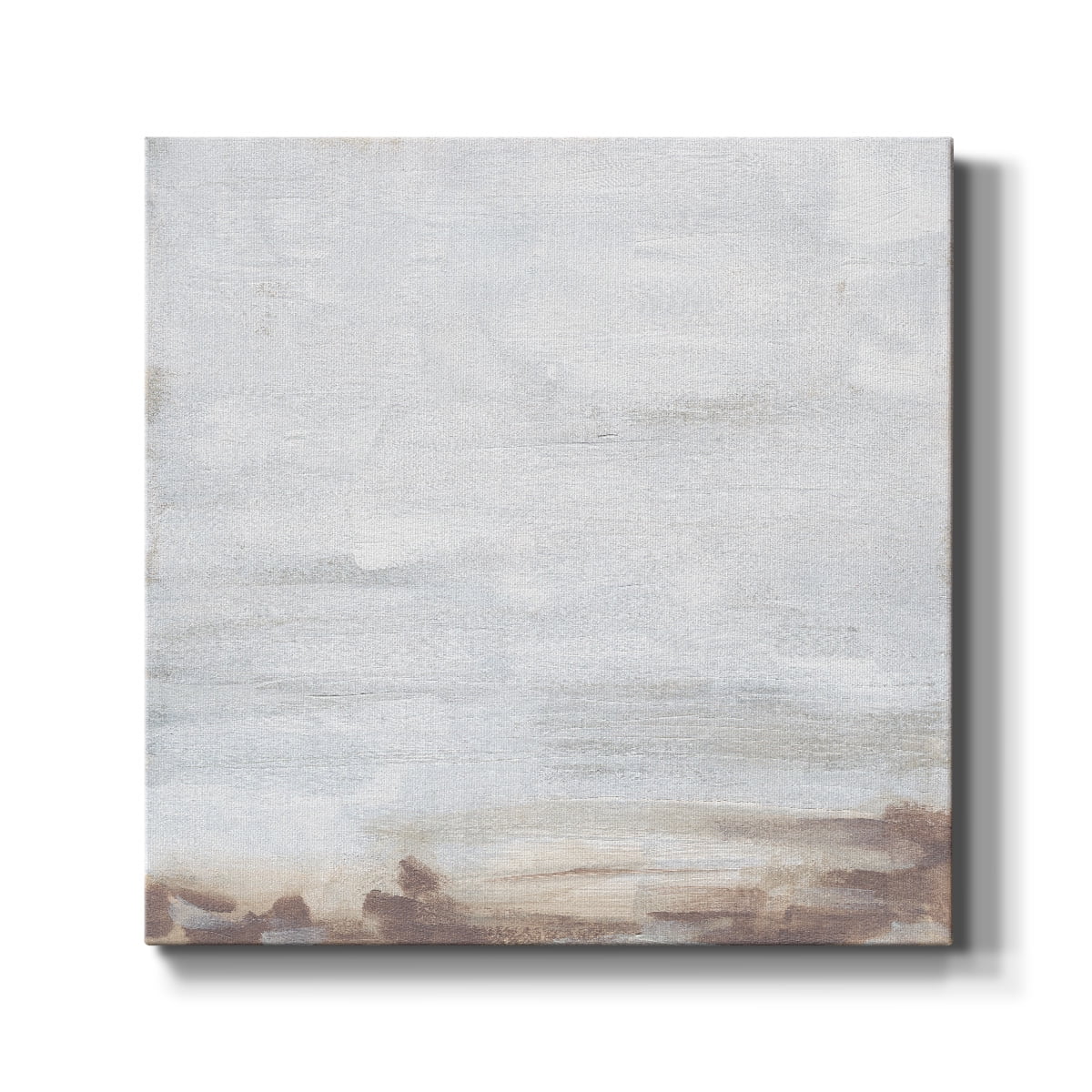 Wexford Home Neutral Breakers II-Premium Gallery Wrapped Canvas, 10" x 10" - Ready to Hang