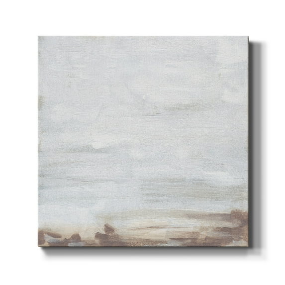 Wexford Home Neutral Breakers II-Premium Gallery Wrapped Canvas, 40" x 40" - Ready to Hang