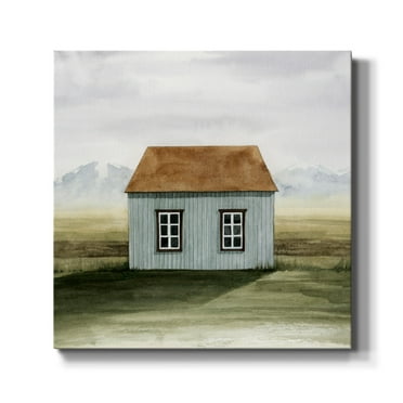 Wexford Home Nordic Cottage I-Premium Gallery Wrapped Canvas, 10" x 10" - Ready to Hang