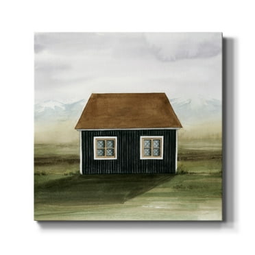 Wexford Home Nordic Cottage II-Premium Gallery Wrapped Canvas, 10" x 10" - Ready to Hang