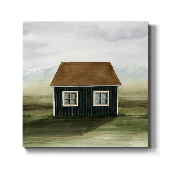 Wexford Home Nordic Cottage II-Premium Gallery Wrapped Canvas, 40" x 40" - Ready to Hang