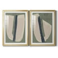 thumbnail image 1 of Wexford Home Paper Slice III Premium Framed Print, 30.5" x 42.5" - Ready to Hang, Gold (Set of 2), 1 of 9