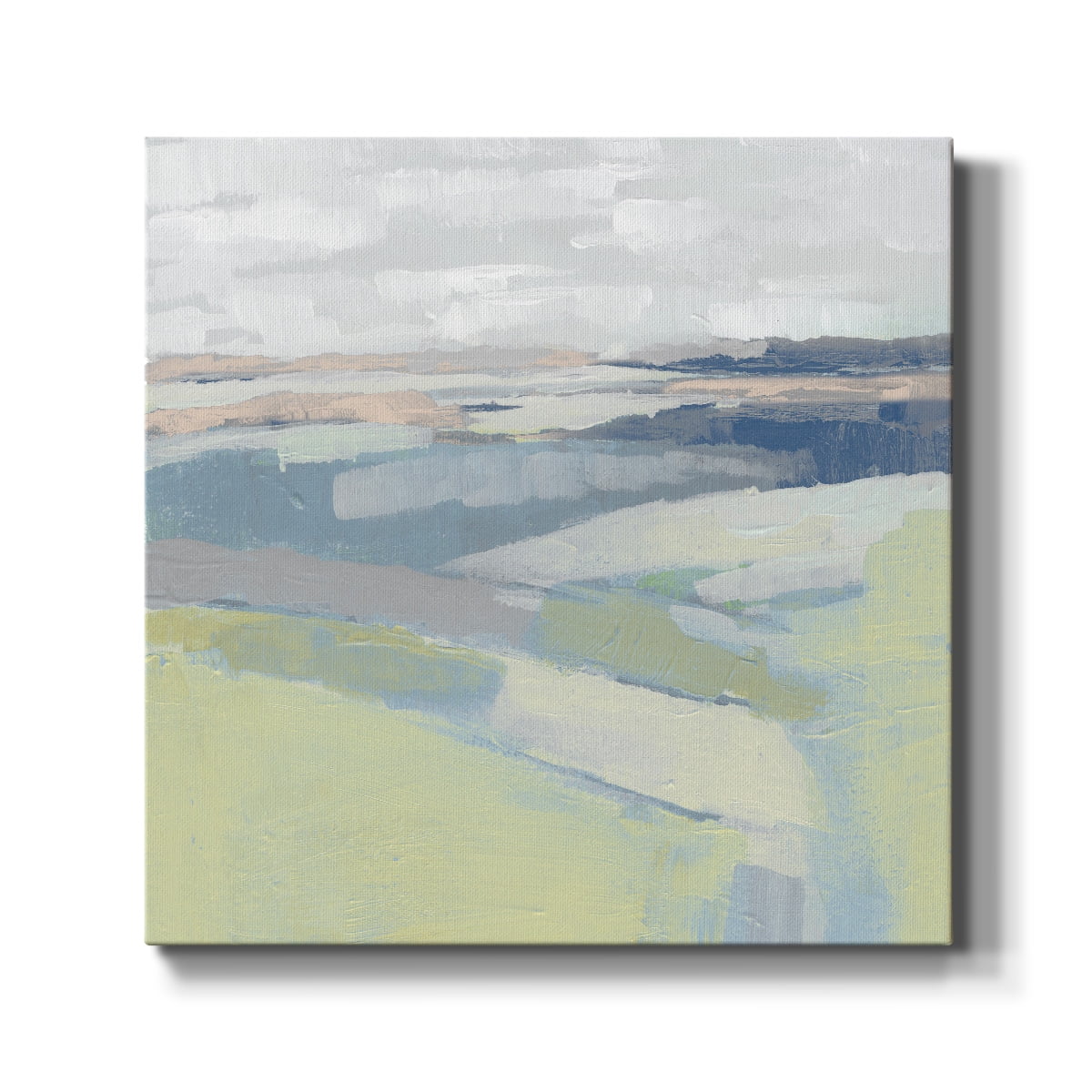 Wexford Home Pastel Prairie I-Premium Gallery Wrapped Canvas, 40" x 40" - Ready to Hang
