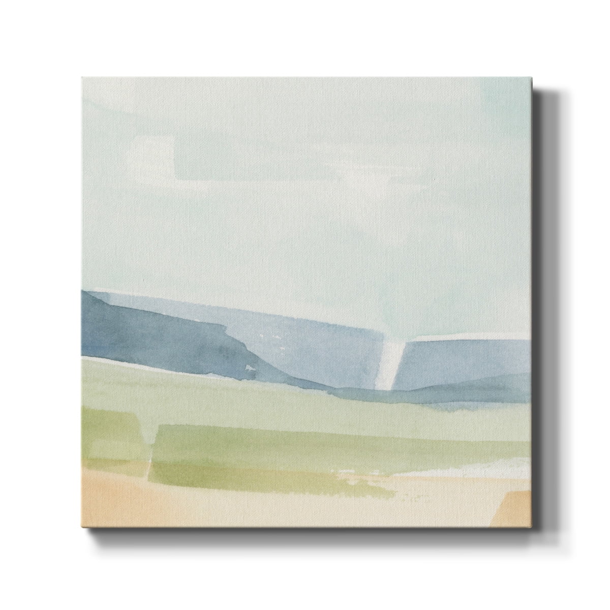 Wexford Home Pastel Slopes II-Premium Gallery Wrapped Canvas, 40" x 40" - Ready to Hang