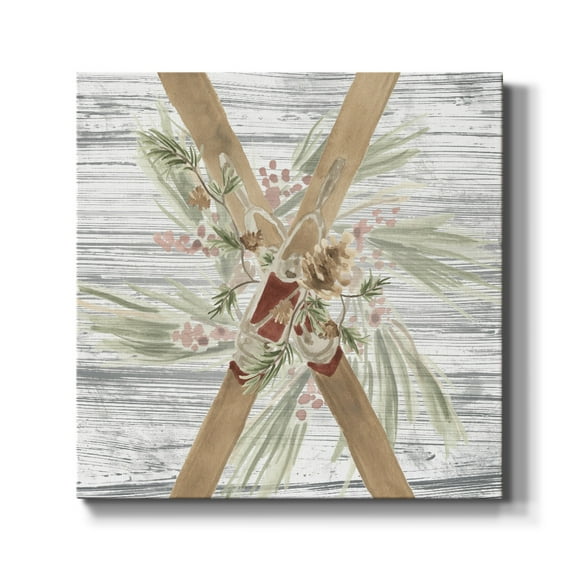 Wexford Home Pinecone Lodge II-Premium Gallery Wrapped Canvas, 10" x 10" - Ready to Hang