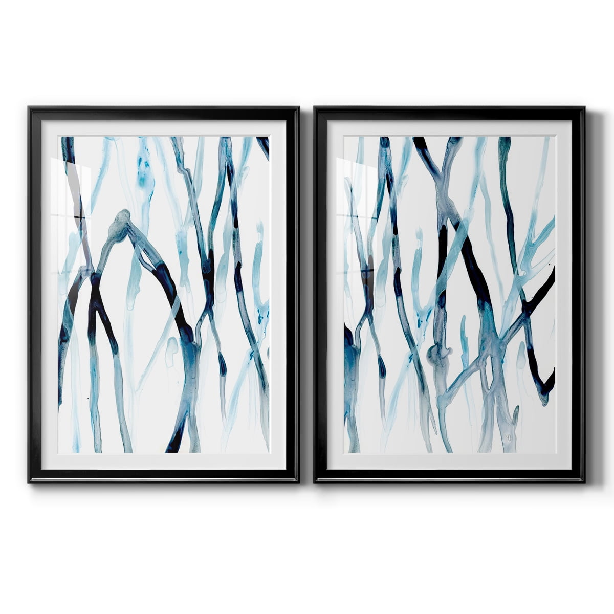 Wexford Home Runnel I Premium Framed Print, 30.5" x 42.5" - Ready to Hang, Black (Set of 2)