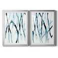 thumbnail image 1 of Wexford Home Runnel I Premium Framed Print, 30.5" x 42.5" - Ready to Hang, Silver (Set of 2), 1 of 9