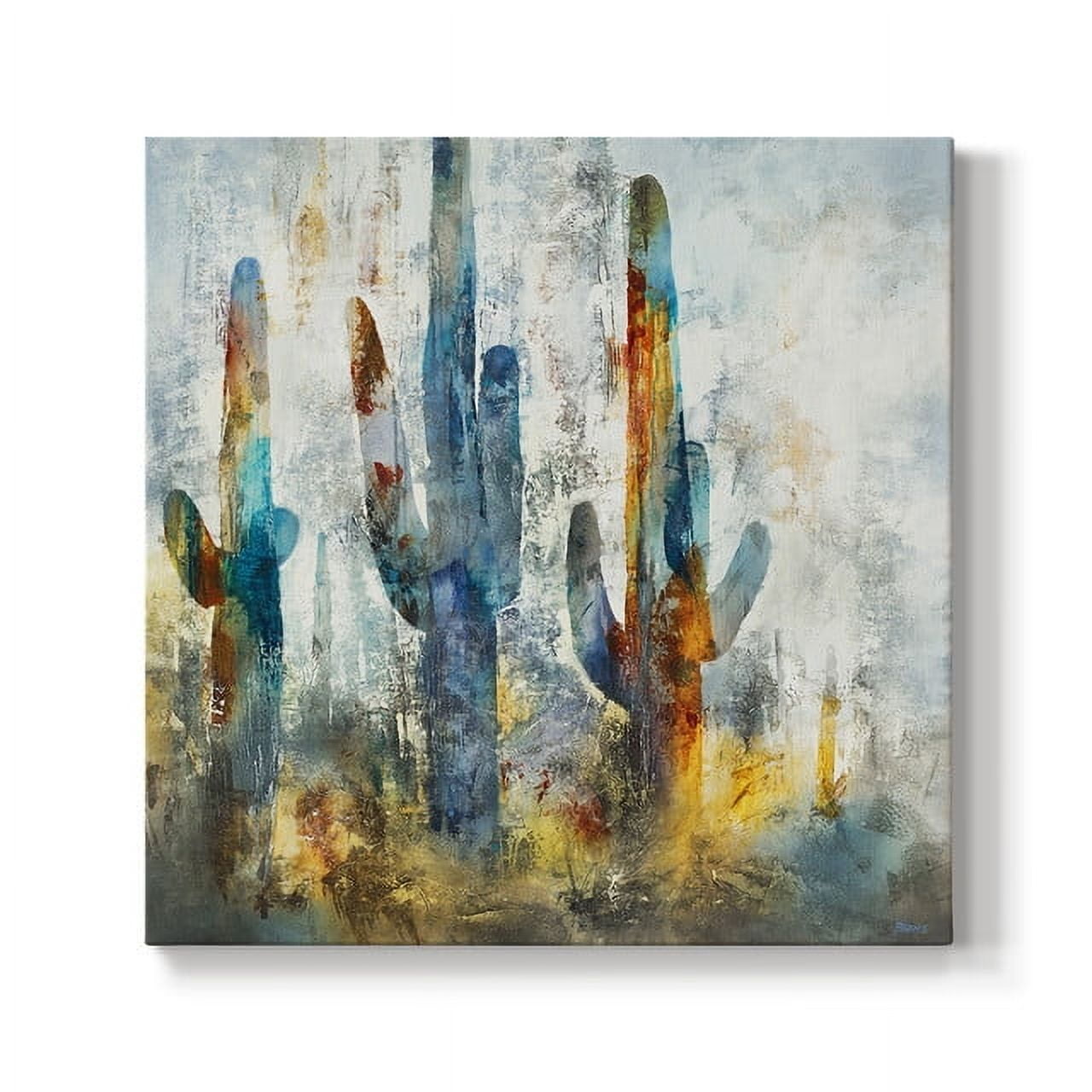 Wexford Home Saguaro Forest - 16" x 16" Gallery Wrapped Canvas, Ready to Hang