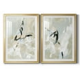 thumbnail image 1 of Wexford Home Scribble Veil I Premium Framed Print, 26.5" x 36.5" - Ready to Hang, Gold (Set of 2), 1 of 9