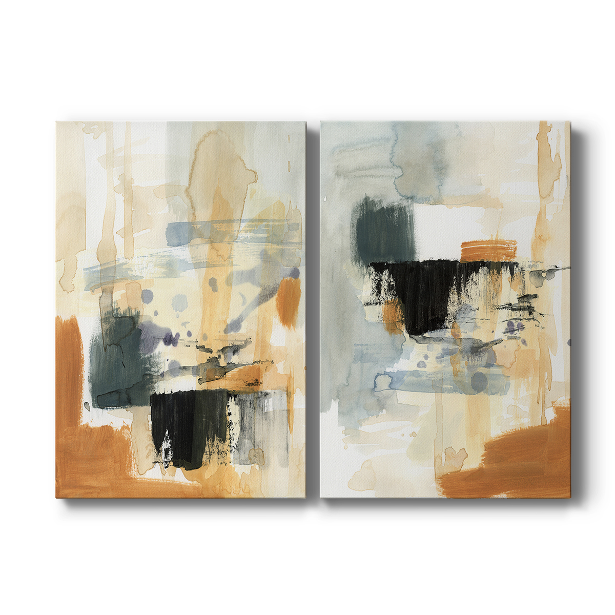 Wexford Home Seria III - 24" x 36" Wrapped Canvas Prints (Set of 2), Ready to Hang
