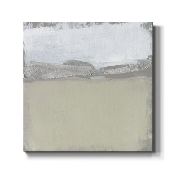 Wexford Home Silver Ribbon Horizon II-Premium Gallery Wrapped Canvas, 10" x 10" - Ready to Hang