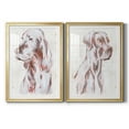 thumbnail image 1 of Wexford Home Sitting Dog III Premium Framed Print, 26.5" x 36.5" - Ready to Hang, Gold (Set of 2), 1 of 9