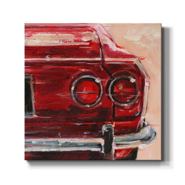 Wexford Home Sportscar Collection IV-Premium Gallery Wrapped Canvas, 10" x 10" - Ready to Hang