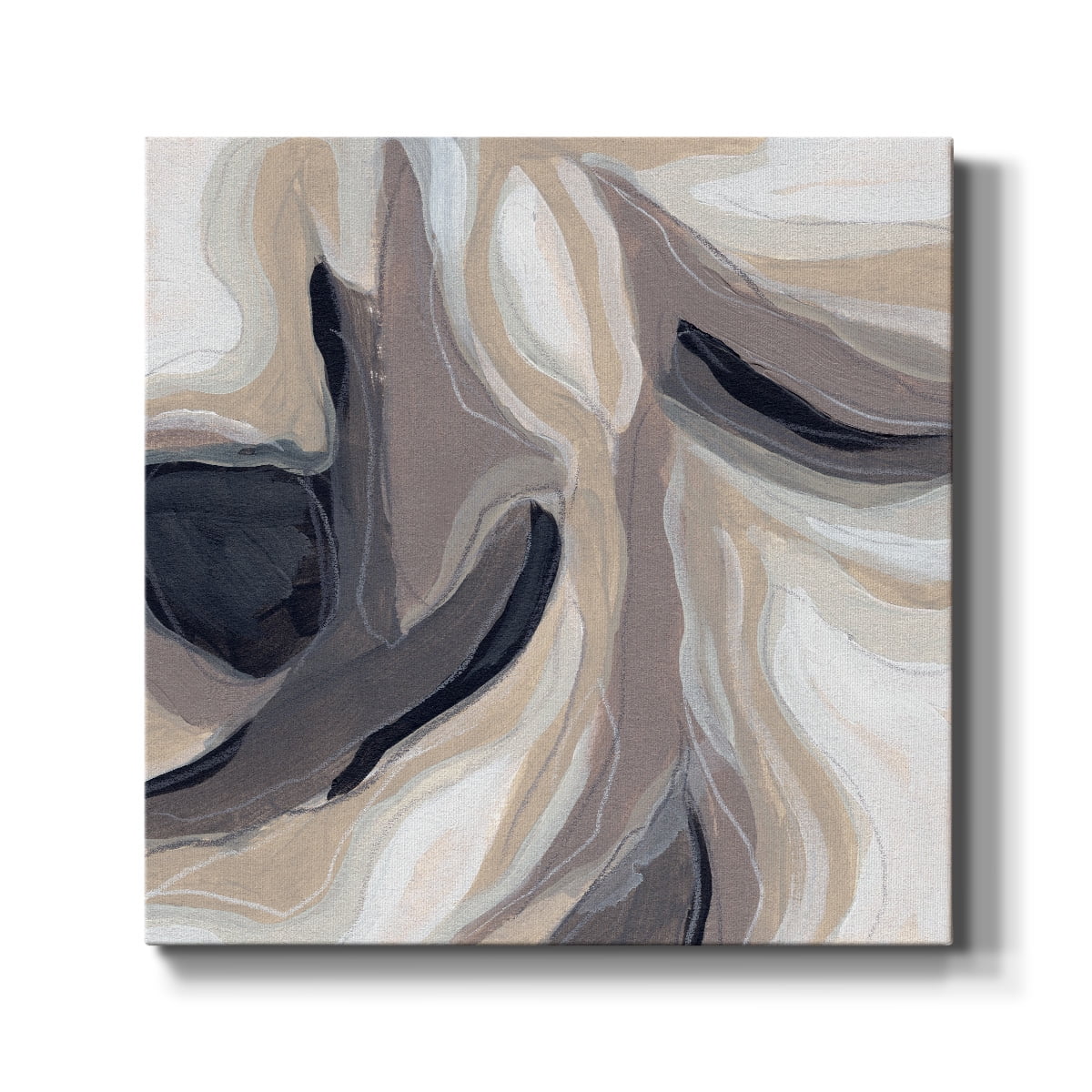Wexford Home Stone Ripple IV-Premium Gallery Wrapped Canvas, 16" x 16" - Ready to Hang