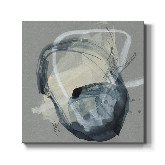 Wexford Home Tandem Loops I-Premium Gallery Wrapped Canvas, 10" x 10" - Ready to Hang