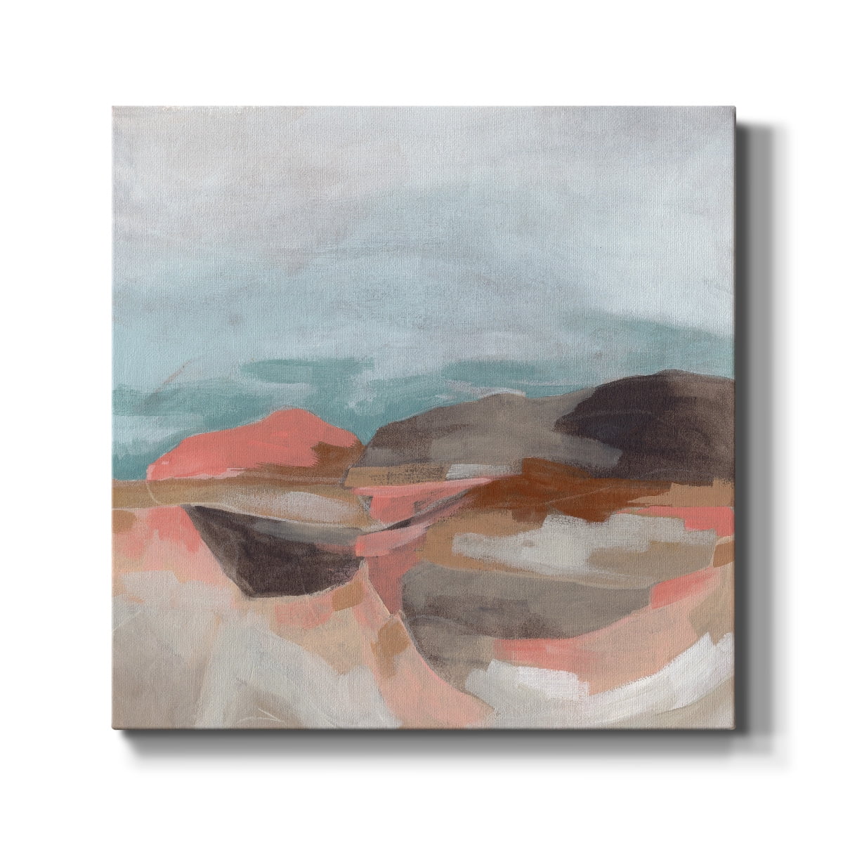 Wexford Home Tectonic Plateau II-Premium Gallery Wrapped Canvas, 16" x 16" - Ready to Hang