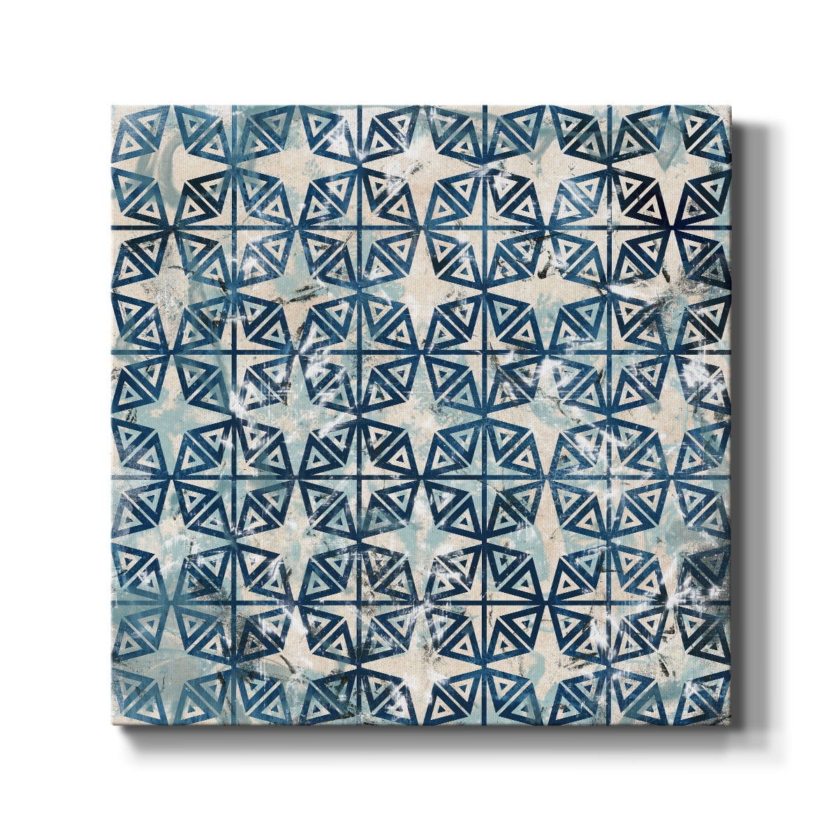 Wexford Home Tile-Dye IV-Premium Gallery Wrapped Canvas, 10" x 10" - Ready to Hang