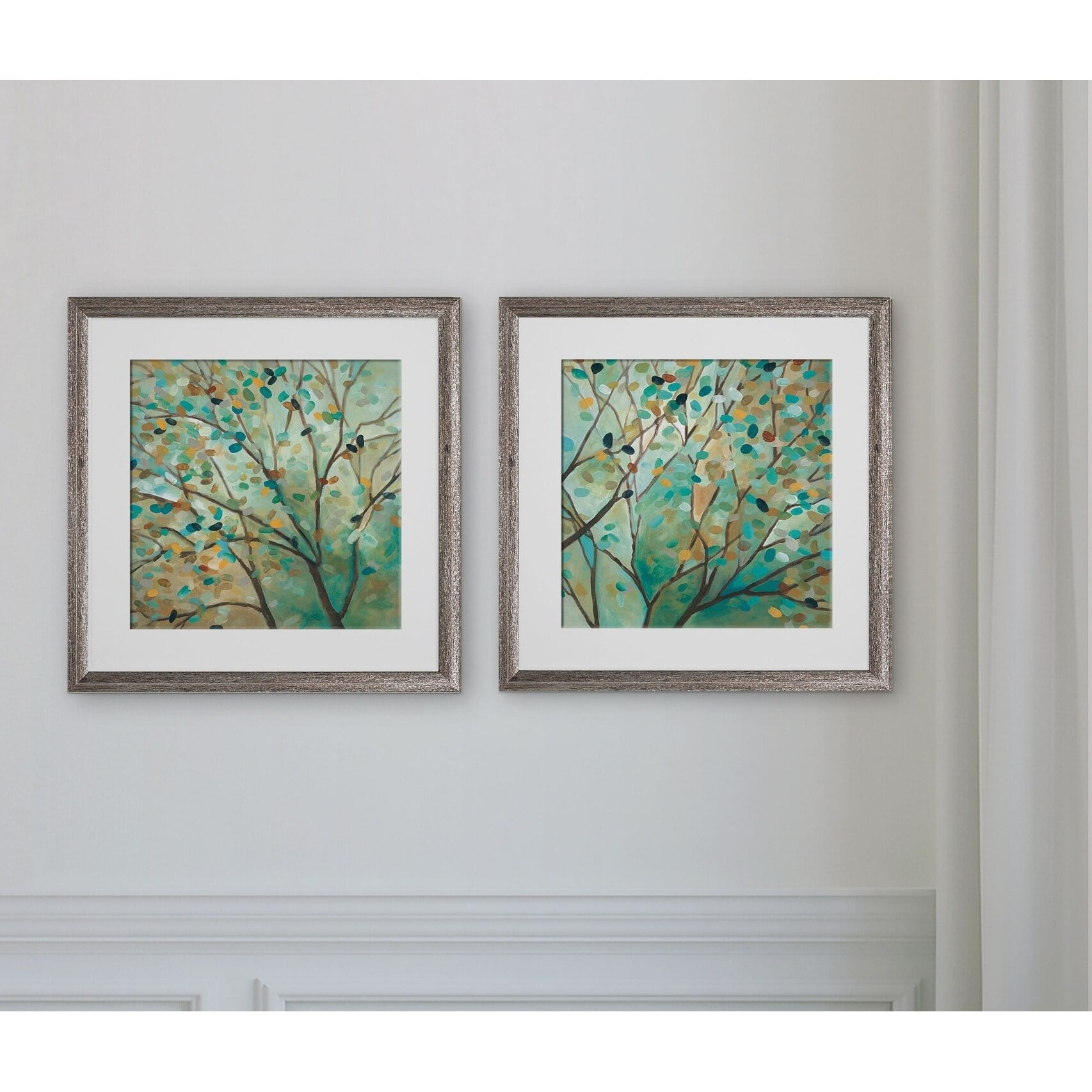 Tree of Life Framed Print Set with Acrylic Glass