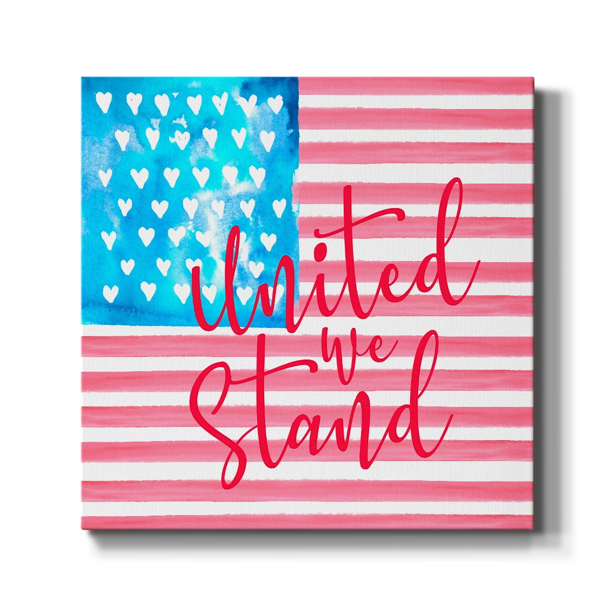 Wexford Home United We Stand II-Premium Gallery Wrapped Canvas, 32" x 32" - Ready to Hang