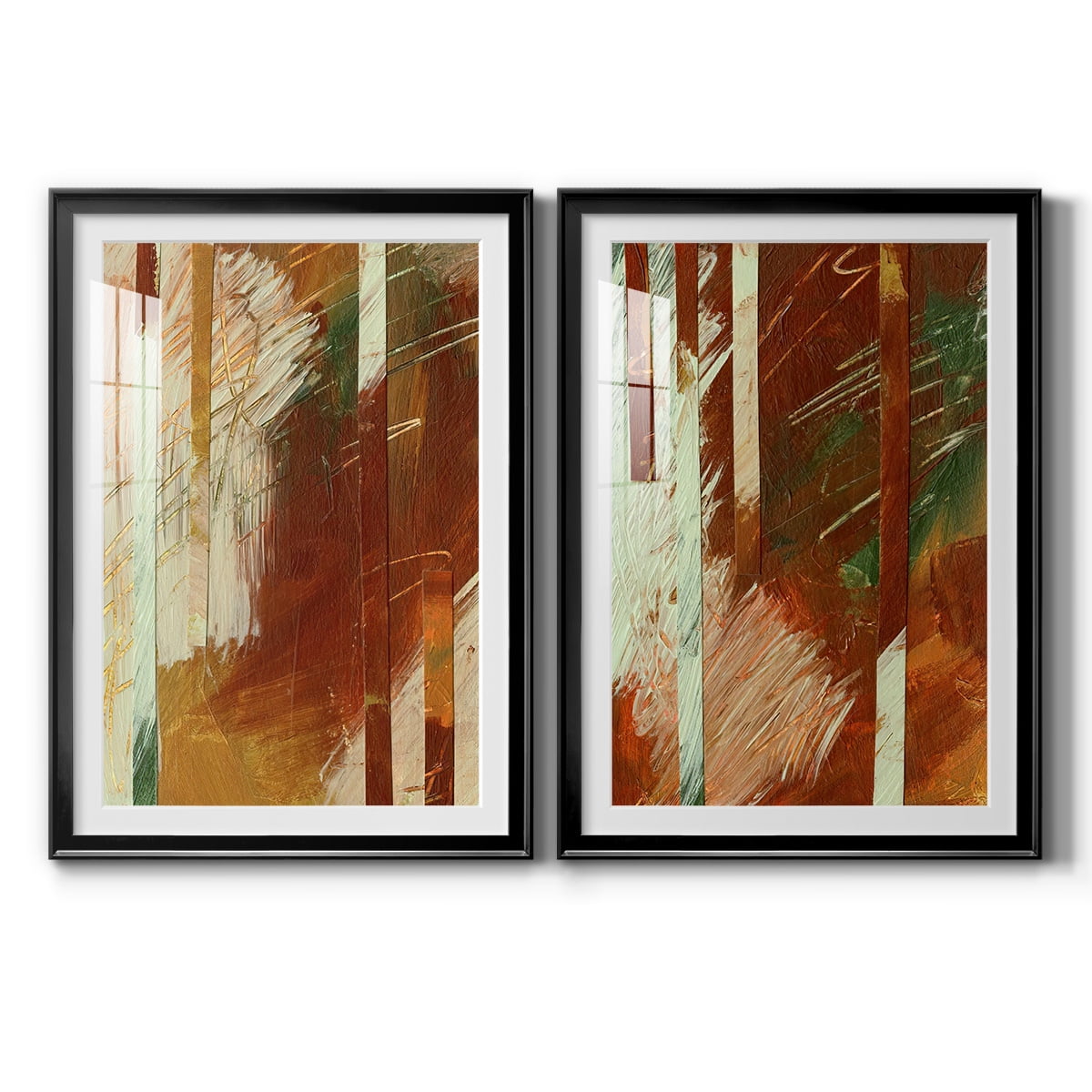 Wexford Home Wheaten I Premium Framed Print, 26.5" x 36.5" - Ready to Hang, Black (Set of 2)