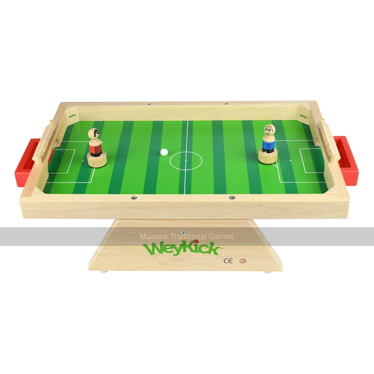 WeyKick Magnetic Wooden Table Football Game, Piccolo / Small