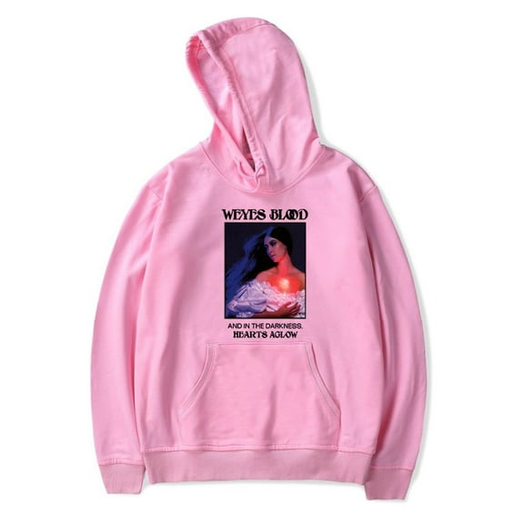 Weyes Blood and in the Darkness Hearts Aglow Hoodie Cosplay Sweatshirt Casual Tops