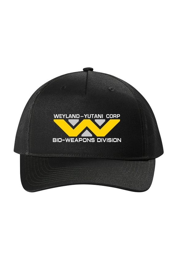 Weyland Yutani Bio Weapons 5 Panel Printed Trucker Cap