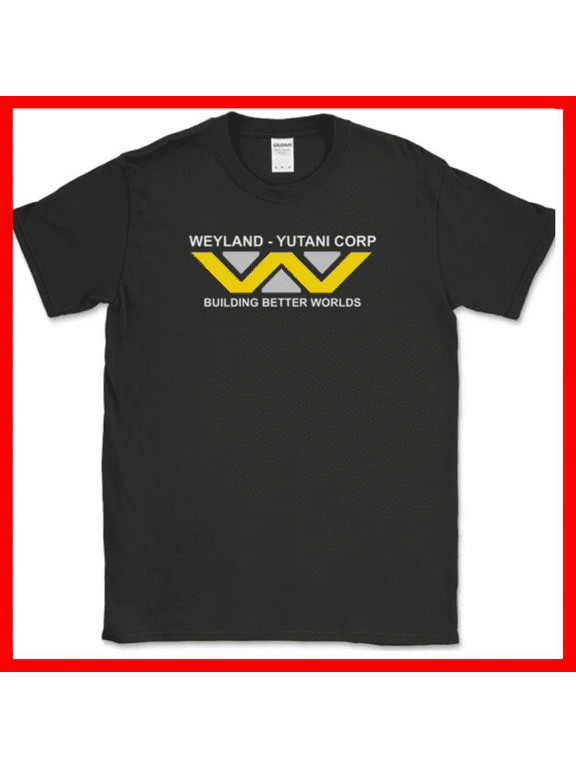 Weyland Yutani Corporation Funny Aliens Movie Graphic Unisex T Shirt up to 5XL