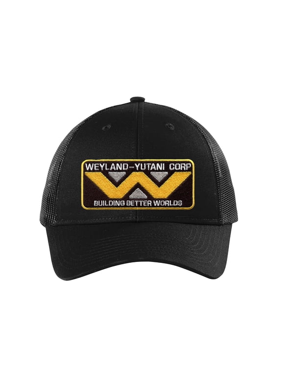 Weyland Yutani Embroidered Patch Trucker Cap