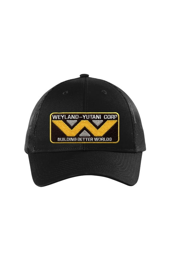 Weyland Yutani Embroidered Patch Trucker Cap