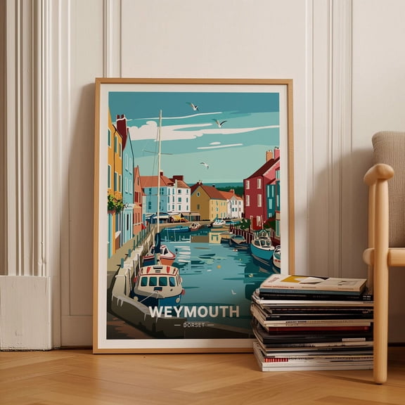 Weymouth England Coastal Wall Decor