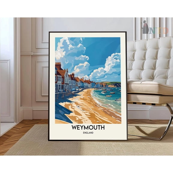 Weymouth England Seaside Poster Unframed Paper Print