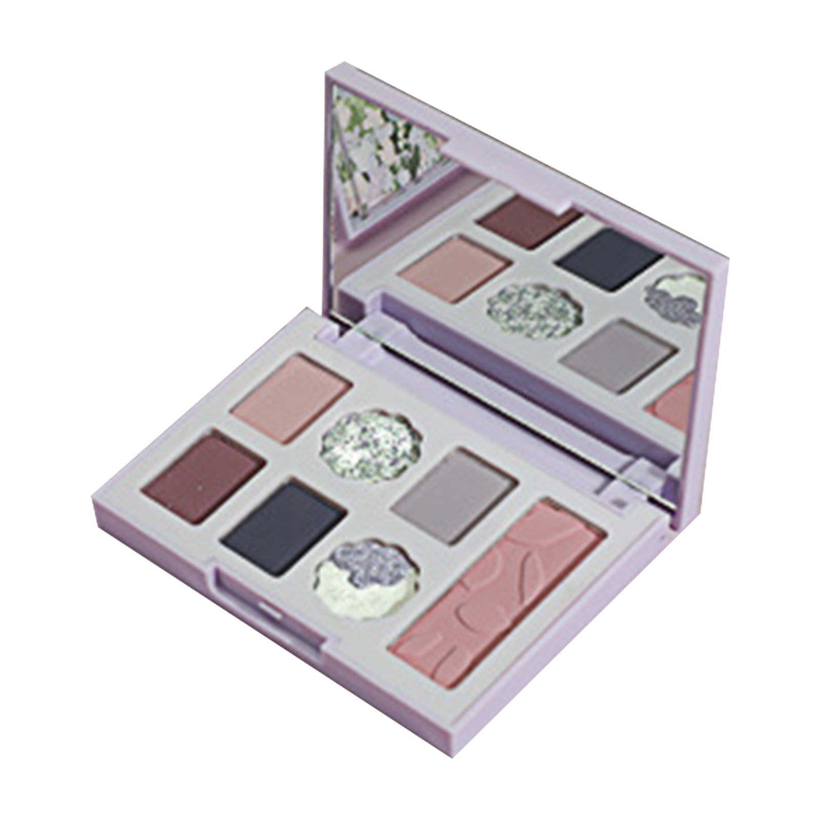 Weyolgo eyeshadow palette, Petal 7 Color Eyeshadow Palettes Pearlescent Mattes Blue Green Earth