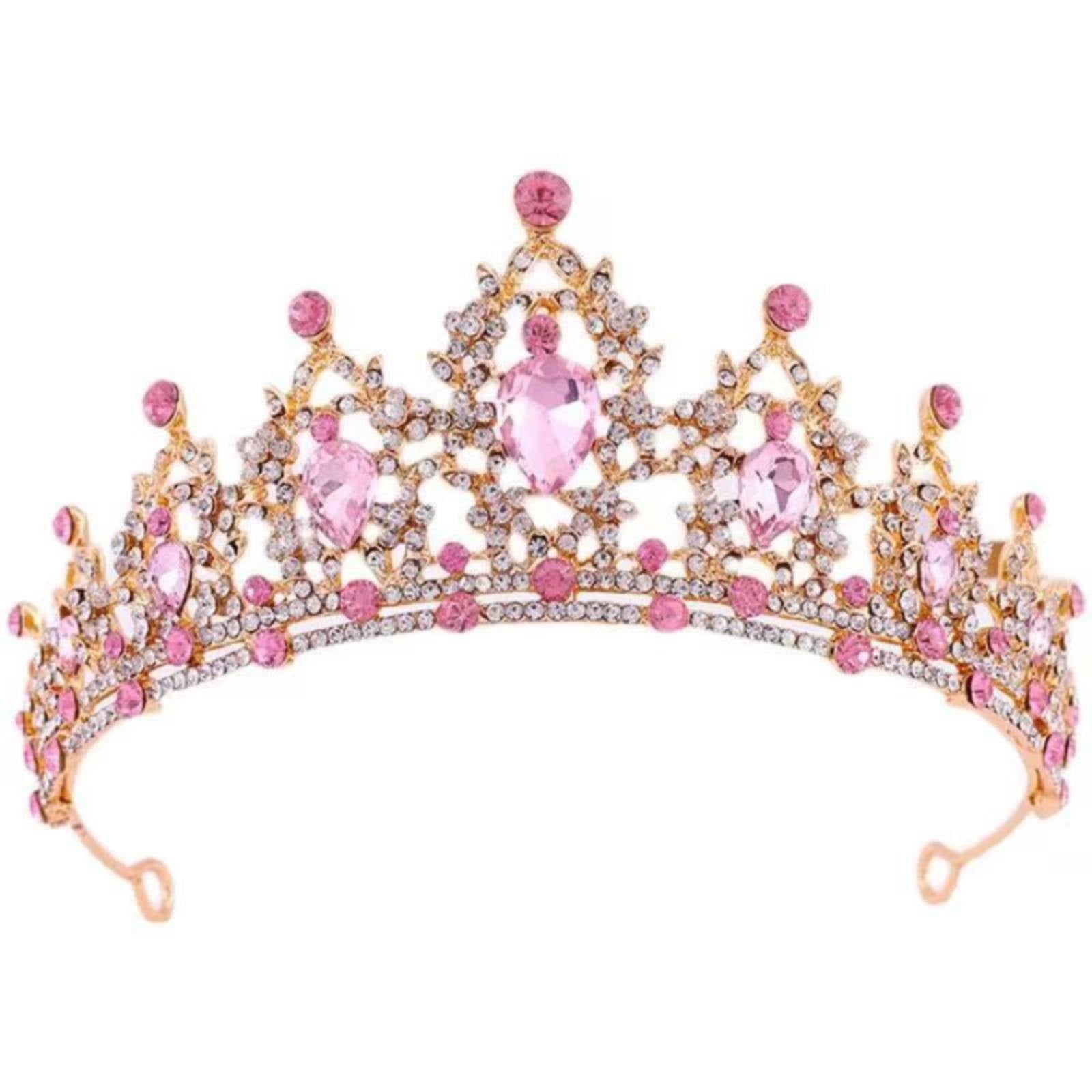Weyolog Belle Crown Crowns for Women and Girls Birthday Hair Accessories Weddings Party Costumes Tiaras for Women Princess Crown Clearance