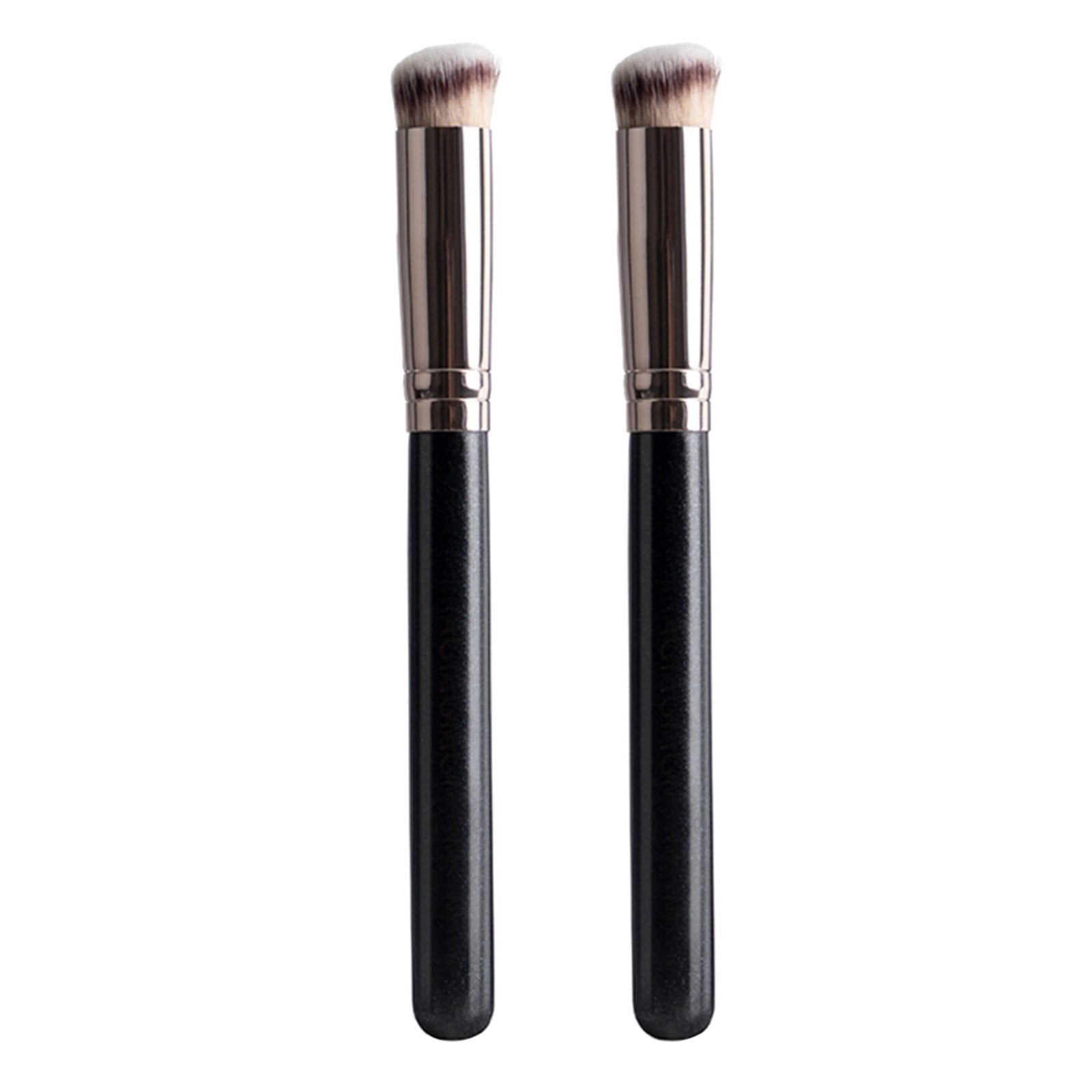 Weyolog Makeup Brush Set 2/3/4Pcs Concealer Under Mini Angled Flat Top