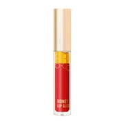 Weyolog lip gloss, Honey Lip Glaze Moisturizing And Moisturizing With Fine Glitter Pearly Layered Design Lipstick 3.8ml, lip stain, lip tint, lip gloss set B(Clearance)