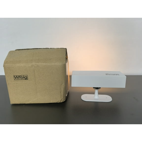 Wfolg wall lamps wireless for wall sconce led light indoor with remote control