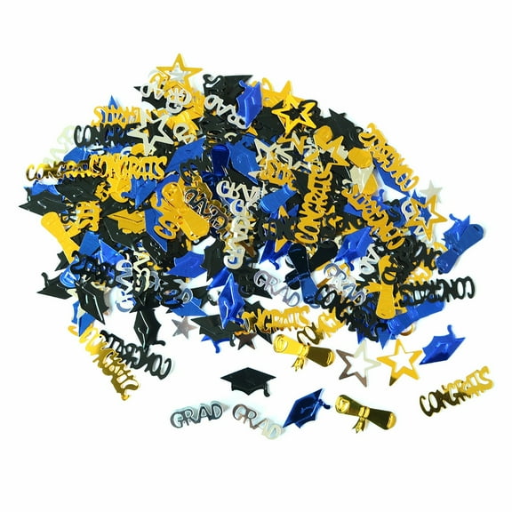 Wgmhea Mantel Decor Congrats Grad Graduation Confetti 2025 Pack of 1000 | Blue and Gold Graduation Decorations Class of 2025 | Graduation Centerpieces for Tables - Walmart Trending Back to Campus