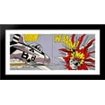 thumbnail image 1 of Whaam! 40x20 Large Black Wood Framed Print Art by Roy Lichtenstein, 1 of 2