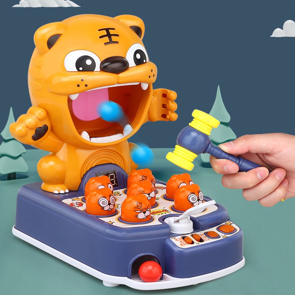 Click Music Game Console Children's Toy Whack-a-mole Game Machine Speed  ​​push Early Education Toys Birthday Gift - AliExpress