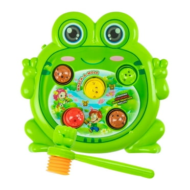 Whack A Mole Game Toys for Toddlers, Early Educational Interactive Toy with Music and Light, Pounding Toy for Kids Ages 3-8 Years Boys