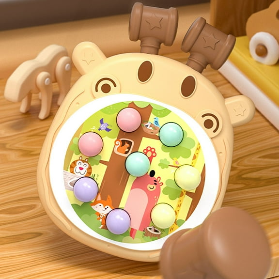 Whack Mole Game for Toddlers, Toys for 3+ Year Old Boys, Interactive Pounding Toy for Kids, Speeds for Beginners/The Skilled/Experts to Challenge, Large Whacking Toy