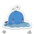 thumbnail image 1 of Whale - 5" Vinyl Sticker - For Car Laptop I-Pad - Waterproof Decal, 1 of 1