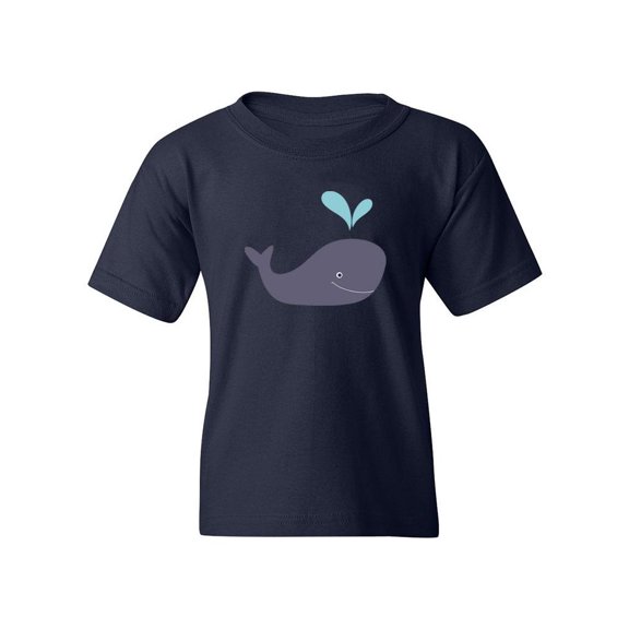 Whale And Water T-Shirt Juniors -Image by Shutterstock,  Small