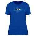 thumbnail image 1 of Whale And Watercolor T-Shirt Women -Image by Shutterstock, Female Small, 1 of 2
