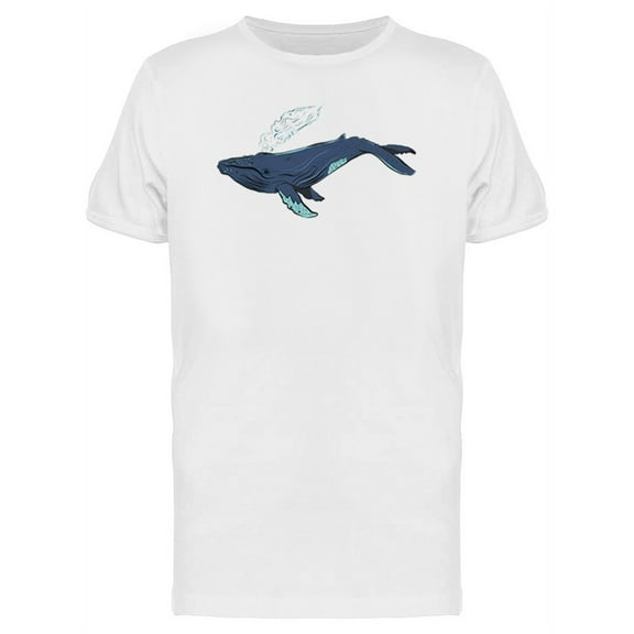 Whale Animal Tattoo T-Shirt Men -Image by Shutterstock, Male x-Large