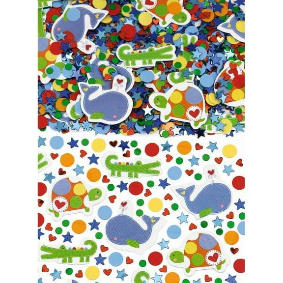 Whale Baby Shower Mega Confetti Kit